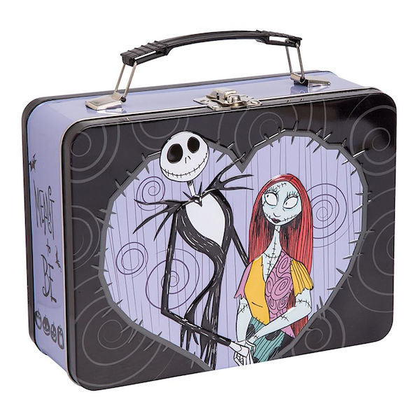 The Nightmare Before Christmas Jack & Sally Large Tin Tote