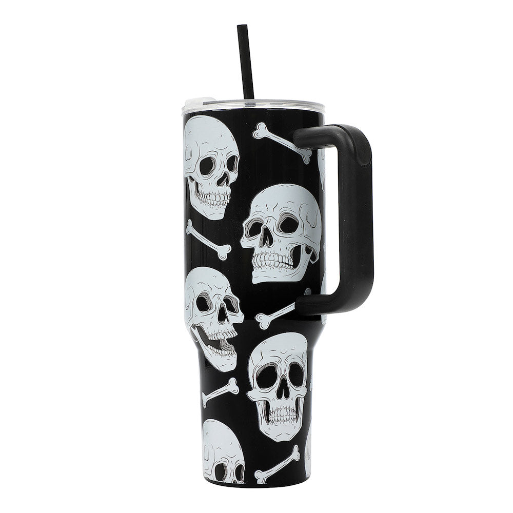 Skulls 40 oz. Stainless Steel Tumbler