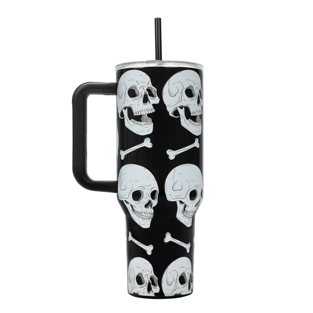 Skulls 40 oz. Stainless Steel Tumbler