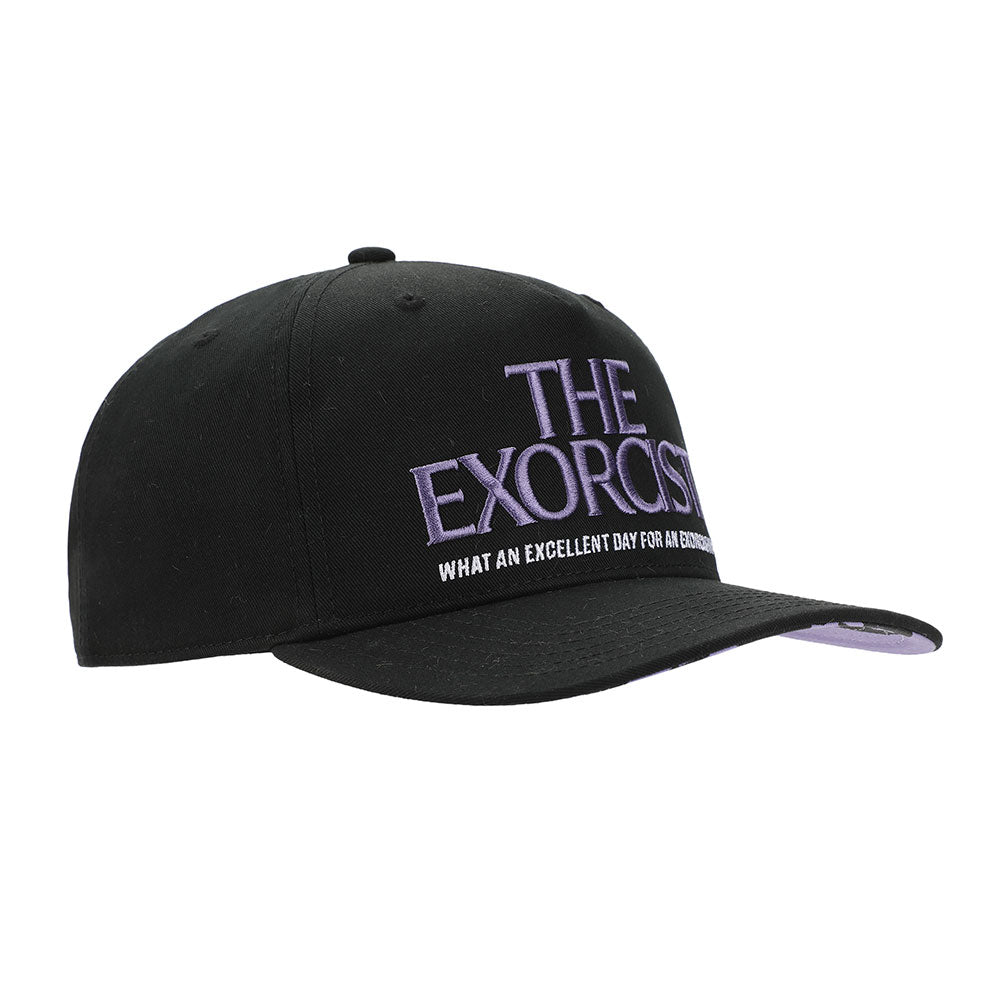The Exorcist Logo Curved Bill Snapback