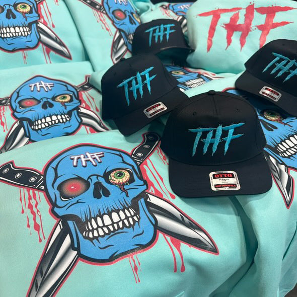 THF HAT - Black/Blue