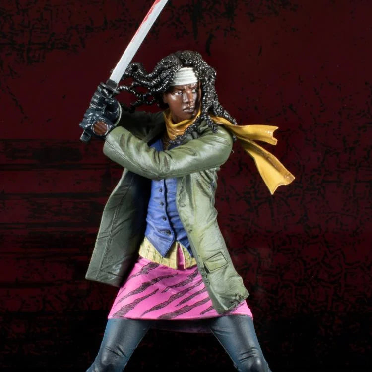 The Walking Dead Gallery Michonne Figure Diorama