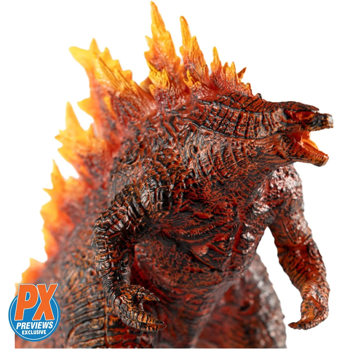 burning godzilla king of the monsters Godzilla King of Monsters Stylist Burning Godzilla Statue
