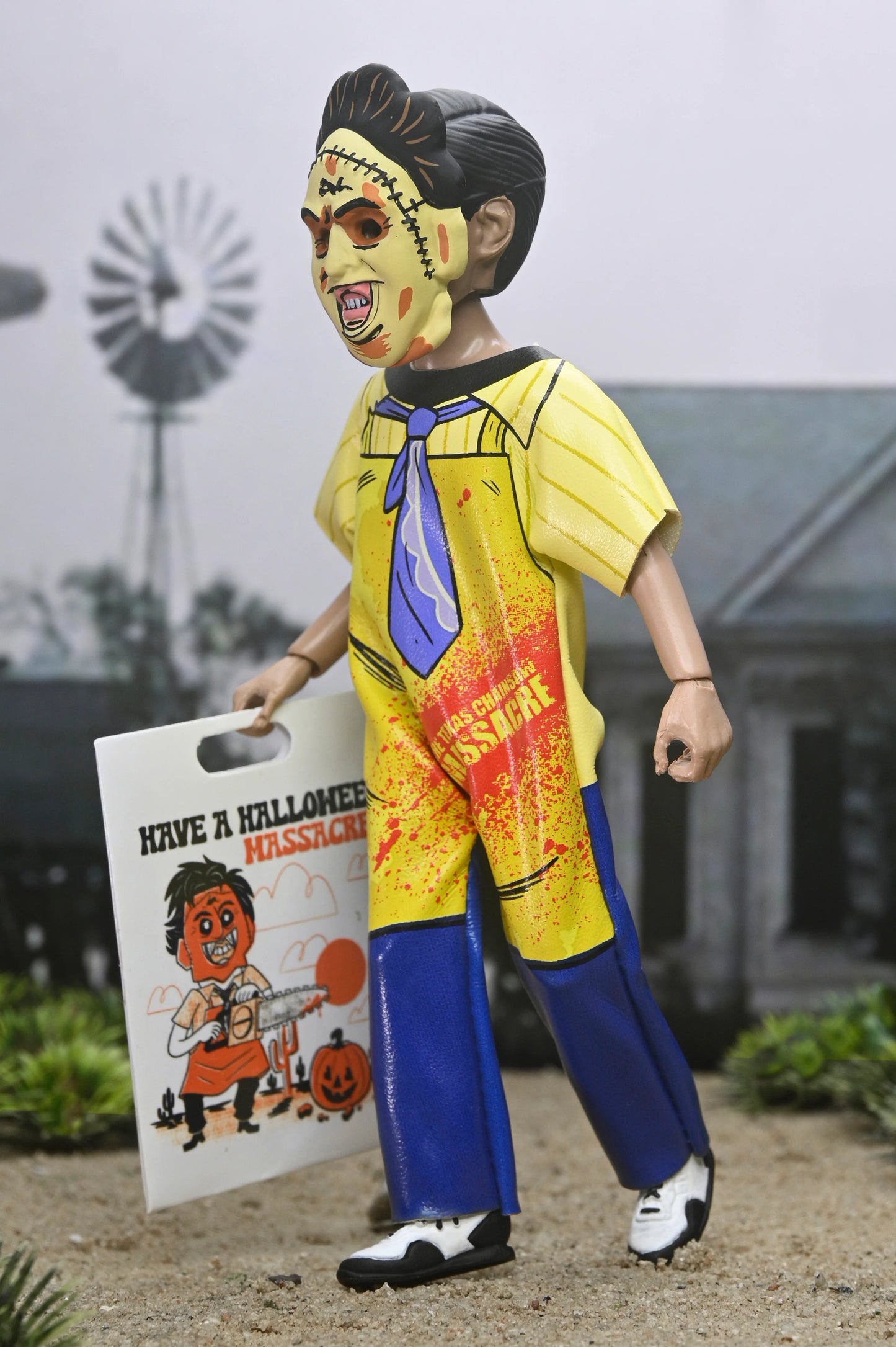 BEN COOPER COSTUME KIDS COLLECTION - SERIES 9 COSTUMED ACTION FIGURE BUNDLE (LEATHERFACE, MICHAEL MYERS, BILLY THE PUPPET, PENNYWISE & ART THE CLOWN)