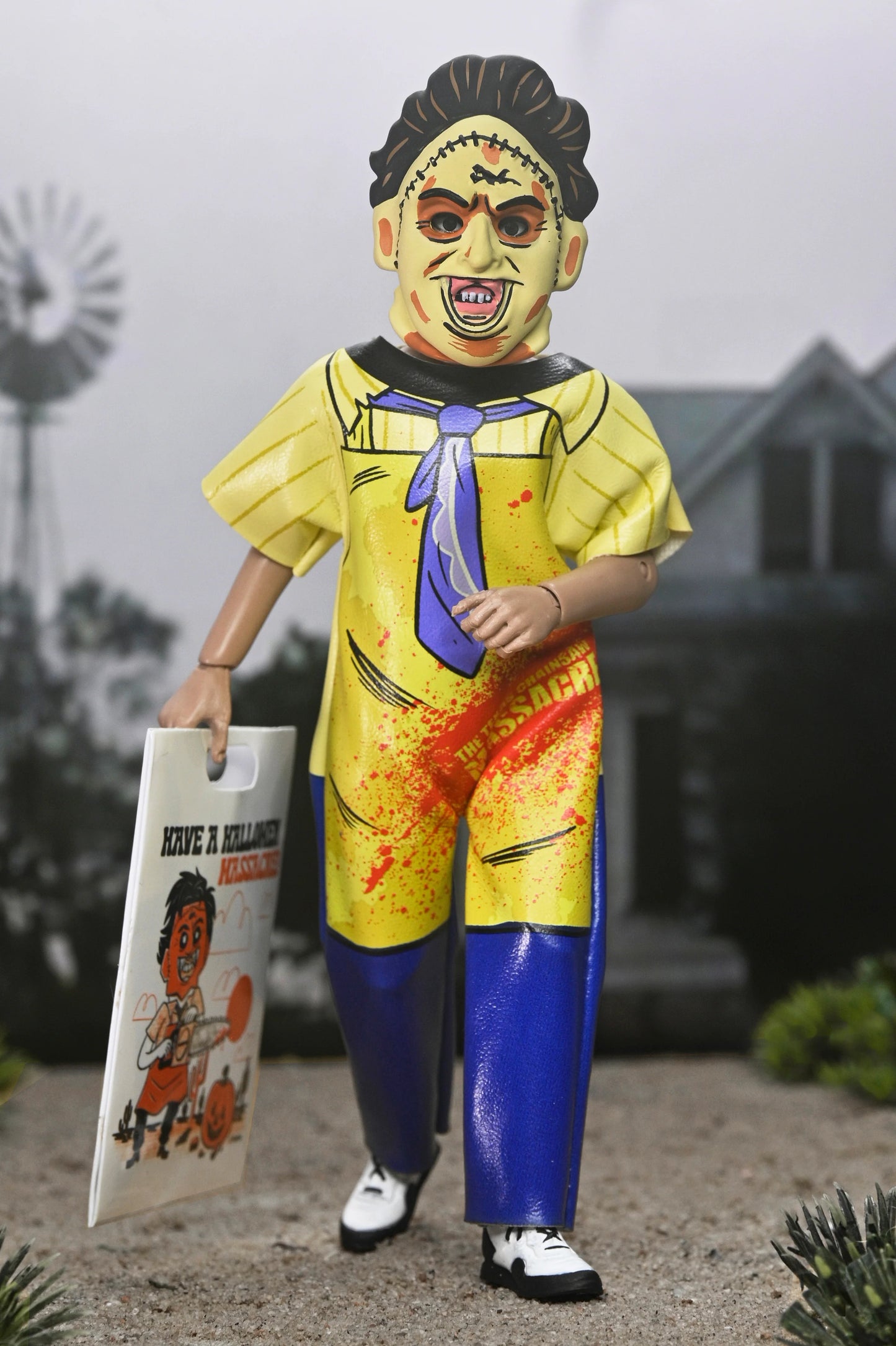 BEN COOPER COSTUME KIDS COLLECTION - SERIES 9 COSTUMED ACTION FIGURE BUNDLE (LEATHERFACE, MICHAEL MYERS, BILLY THE PUPPET, PENNYWISE & ART THE CLOWN)