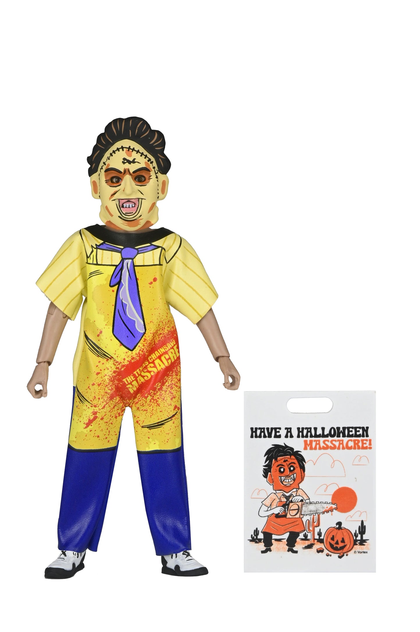 BEN COOPER COSTUME KIDS COLLECTION - SERIES 9 COSTUMED ACTION FIGURE BUNDLE (LEATHERFACE, MICHAEL MYERS, BILLY THE PUPPET, PENNYWISE & ART THE CLOWN)
