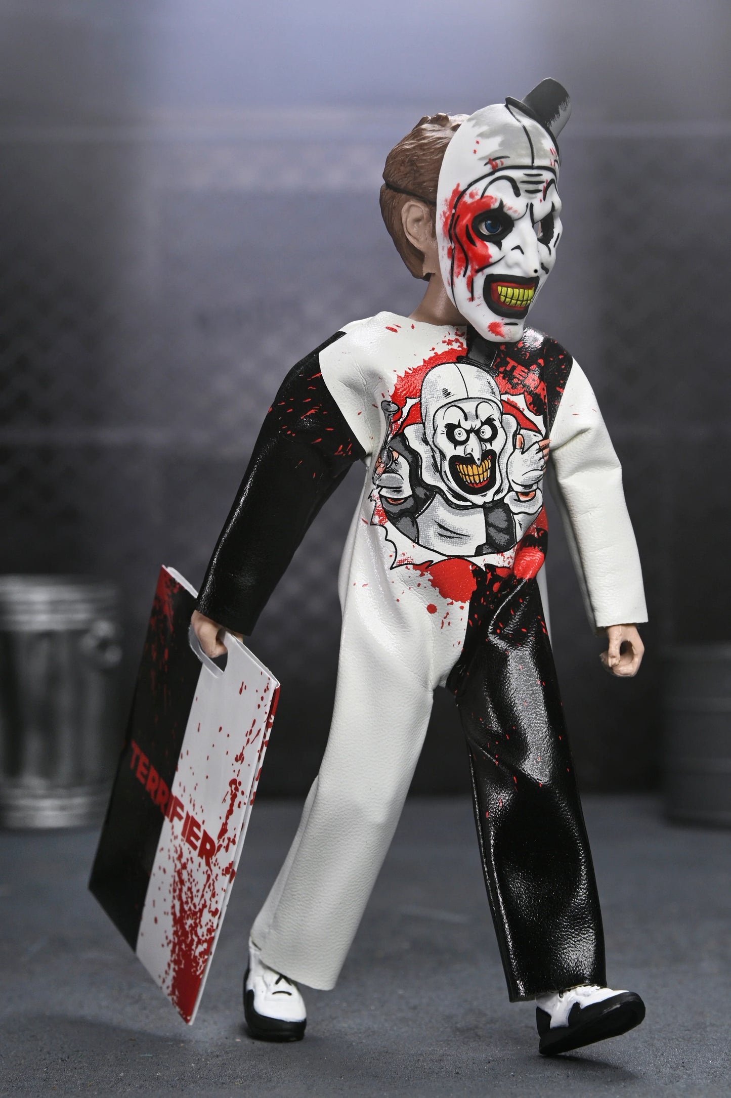 BEN COOPER COSTUME KIDS COLLECTION - SERIES 9 COSTUMED ACTION FIGURE BUNDLE (LEATHERFACE, MICHAEL MYERS, BILLY THE PUPPET, PENNYWISE & ART THE CLOWN)