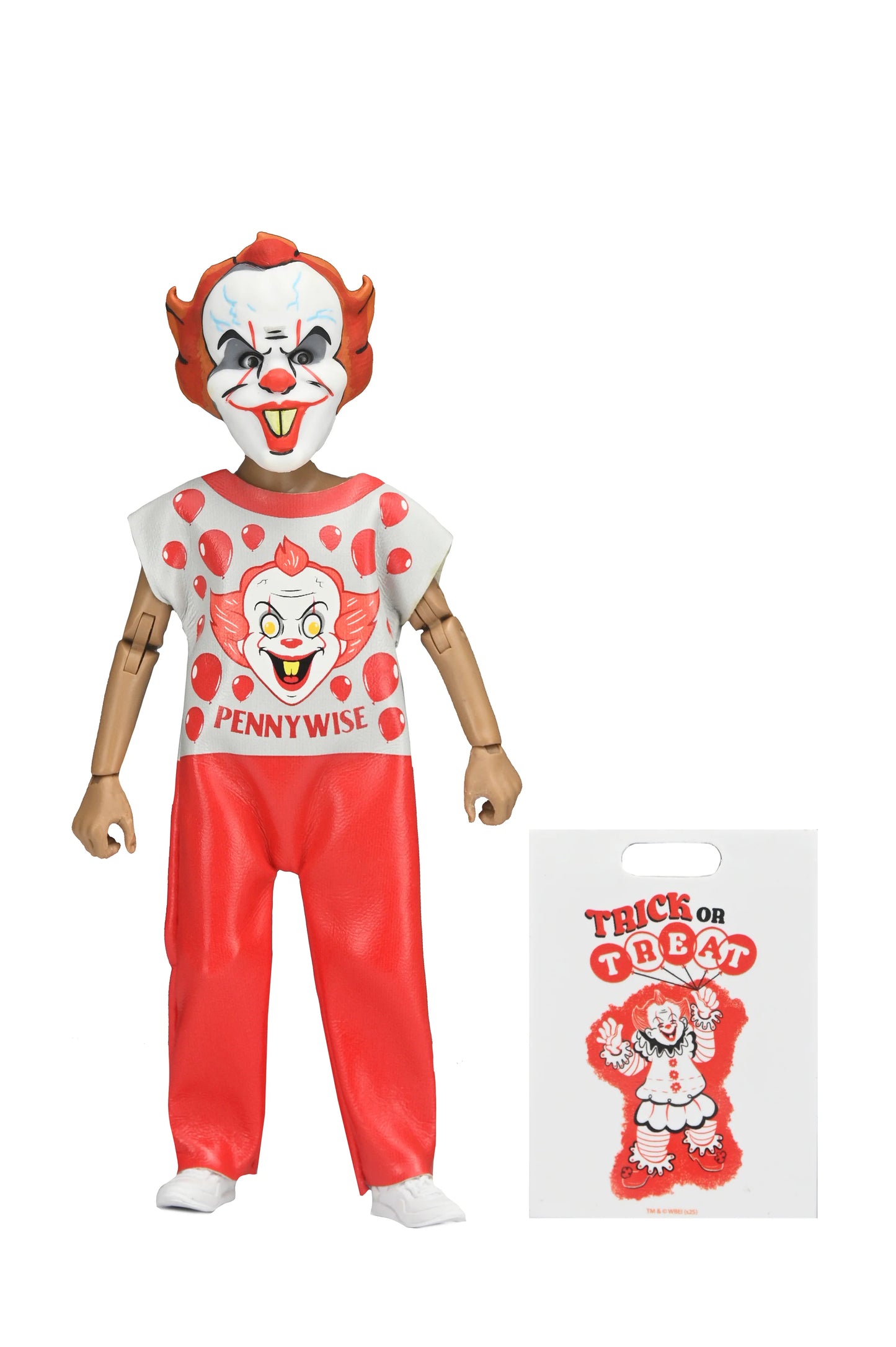 BEN COOPER COSTUME KIDS COLLECTION - SERIES 9 COSTUMED ACTION FIGURE BUNDLE (LEATHERFACE, MICHAEL MYERS, BILLY THE PUPPET, PENNYWISE & ART THE CLOWN)