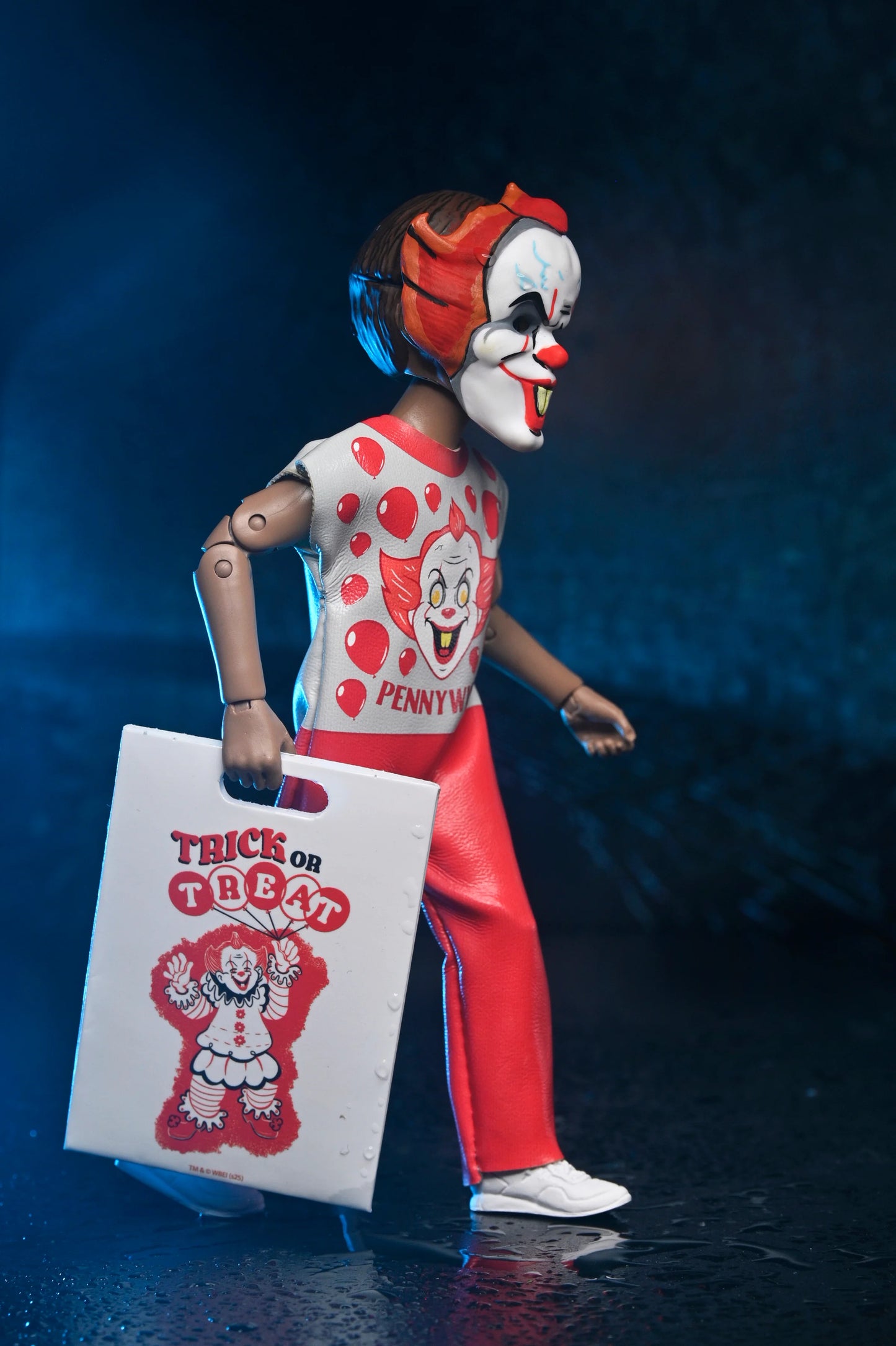 BEN COOPER COSTUME KIDS COLLECTION - SERIES 9 COSTUMED ACTION FIGURE BUNDLE (LEATHERFACE, MICHAEL MYERS, BILLY THE PUPPET, PENNYWISE & ART THE CLOWN)