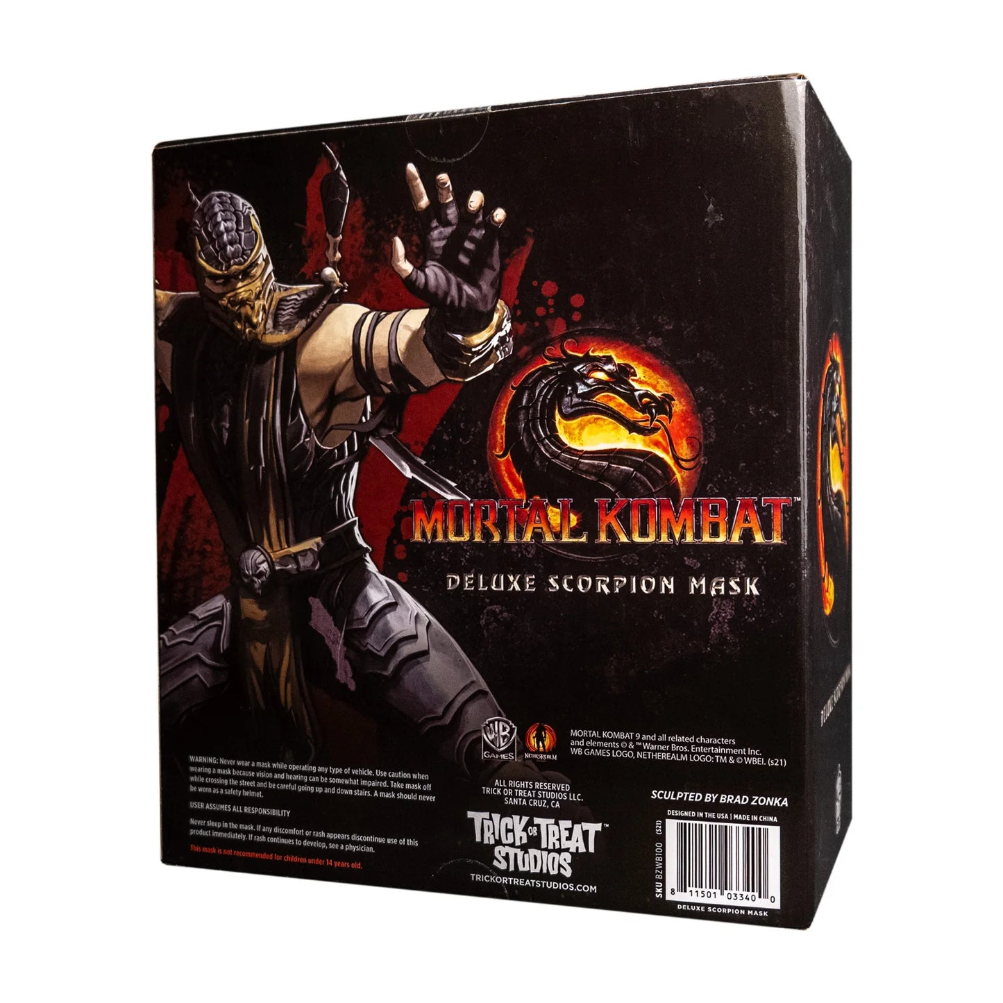 MORTAL KOMBAT - SCORPION MASK