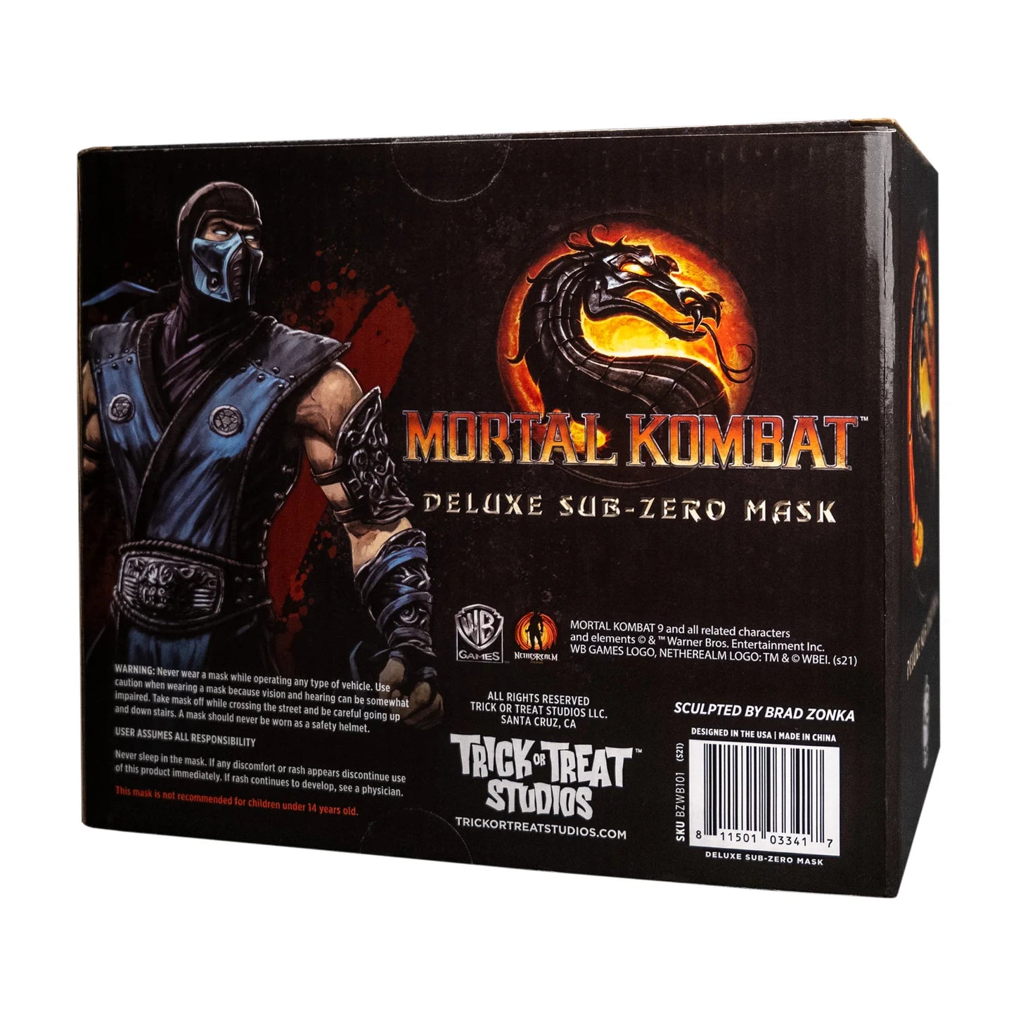 MORTAL KOMBAT - SUB-ZERO MASK