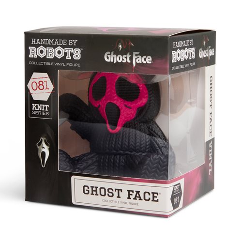 FLUORESCENT PINK GHOST FACE
