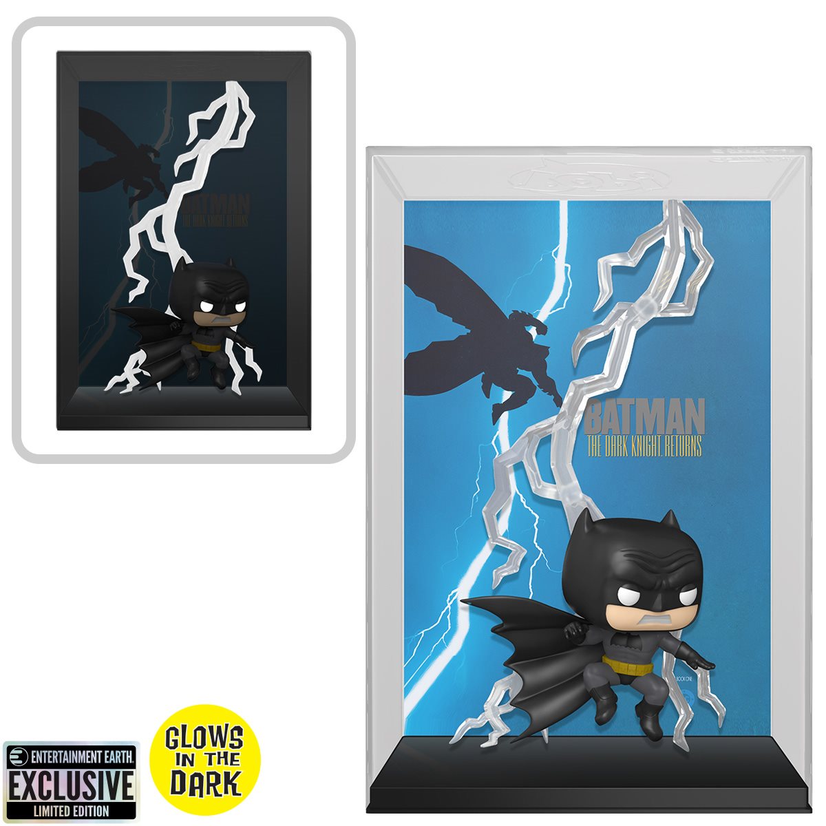 Batman: The Dark Knight Returns Glow-in-the Dark Funko Pop! Comic Cover Figure #16 Entertainment Earth Exclusive