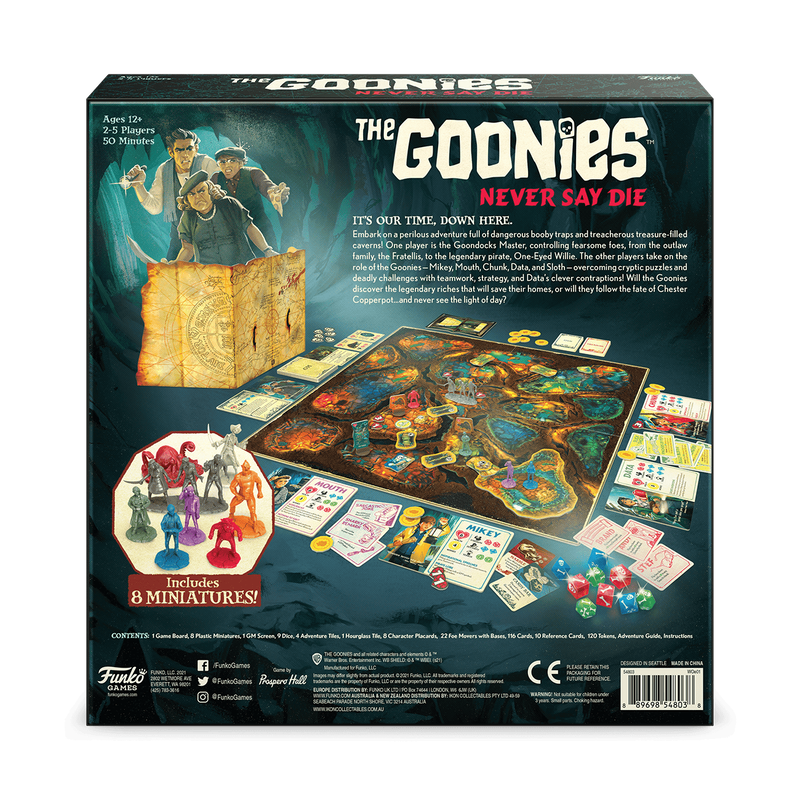 THE GOONIES: NEVER SAY DIE STRATEGY GAME