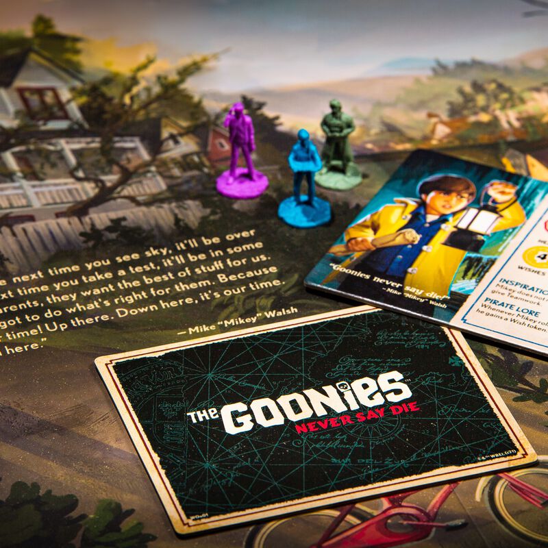THE GOONIES: NEVER SAY DIE STRATEGY GAME
