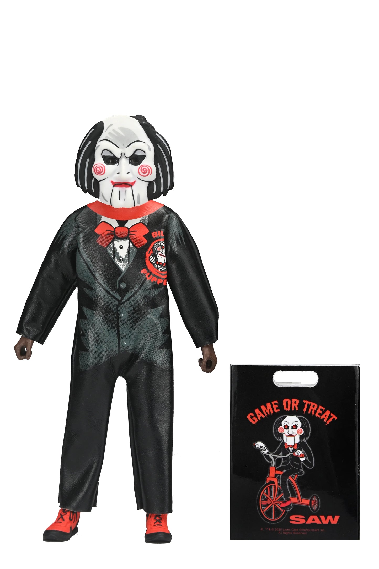 BEN COOPER COSTUME KIDS COLLECTION - SERIES 9 COSTUMED ACTION FIGURE BUNDLE (LEATHERFACE, MICHAEL MYERS, BILLY THE PUPPET, PENNYWISE & ART THE CLOWN)