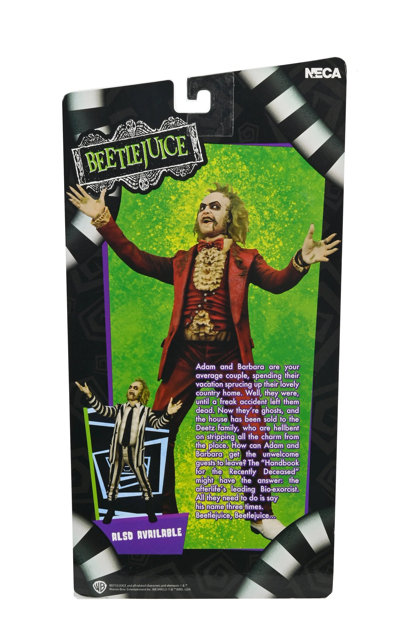 BEETLEJUICE (1988) - BEETLEJUICE IN RED TUX 7" SCALE ACTION FIGURE