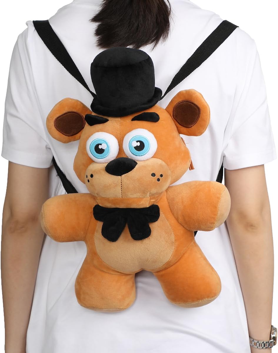 Five Nights At Freddy's Freddy Fazbear Plush Mini Backpack