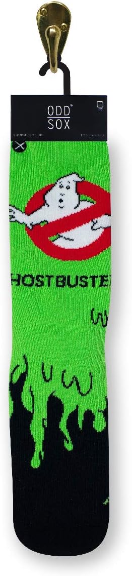 Odd Sox Ghostbusters, Men's Fun Novelty Crew Socks