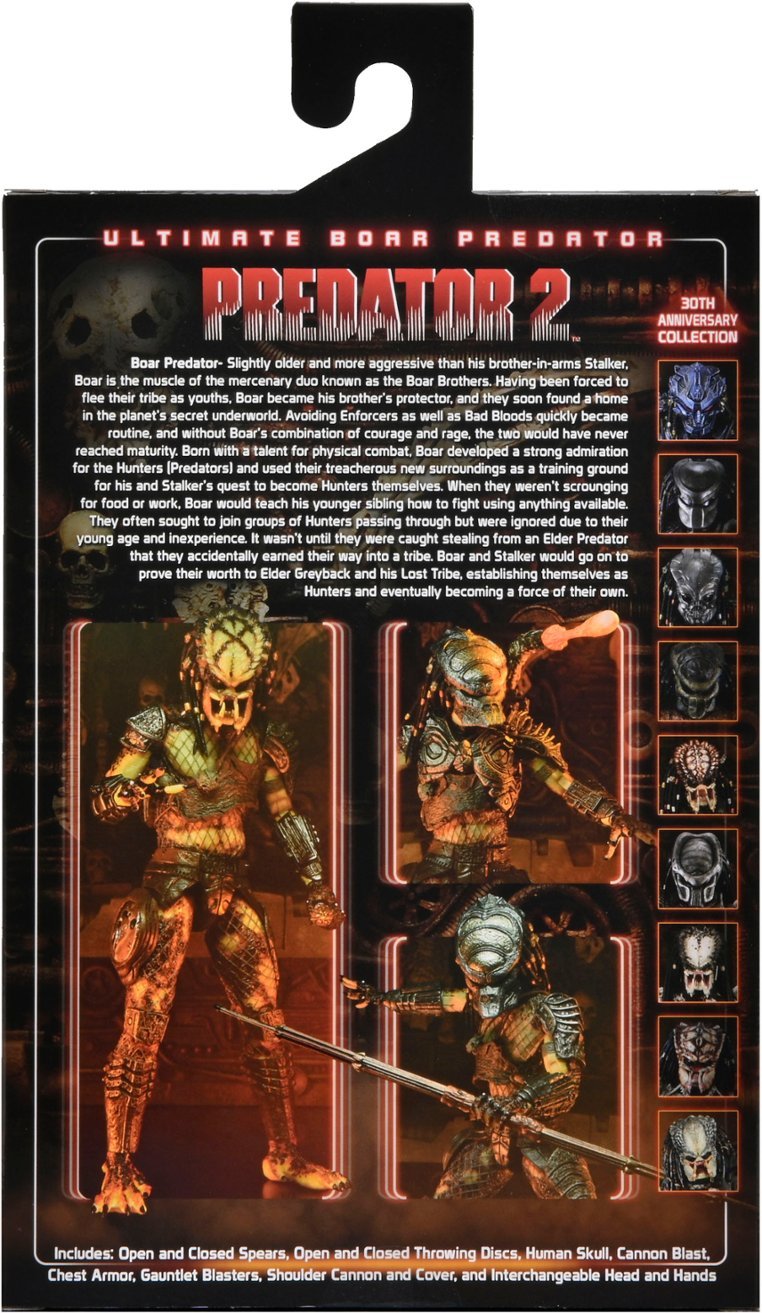NECA - Predator 2 – 7” Scale Action Figure – Ultimate Boar