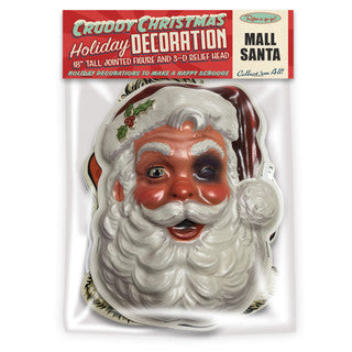 Cruddy Christmas Mall Santa Mini Monster