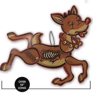 Cruddy Christmas Road Kill Rudy Mini Monster