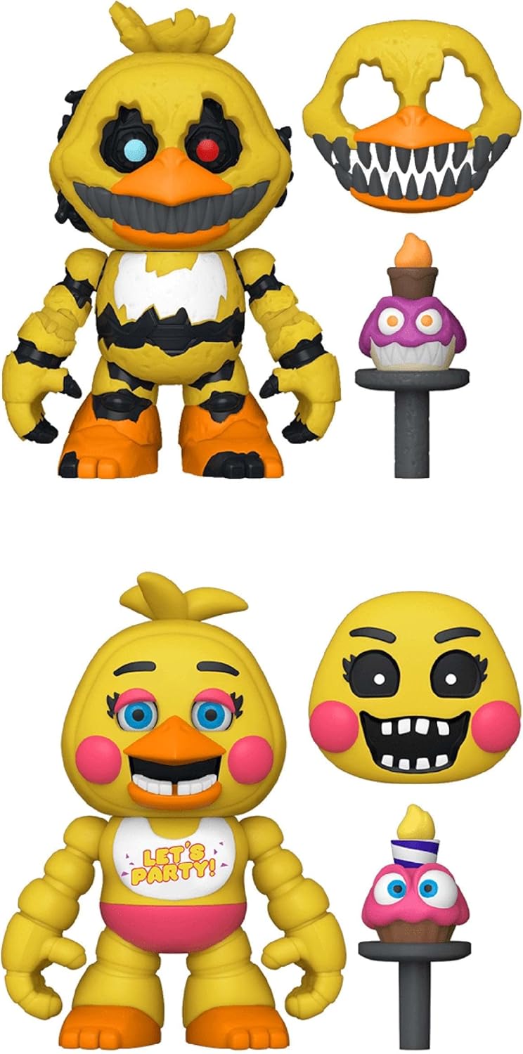 Five Nights at Freddy's - Toy Chica and Nightmare Chica (2-Pack)