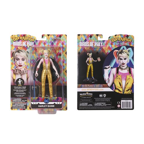 Birds of Prey Harley Quinn Bendyfigs Action Figure