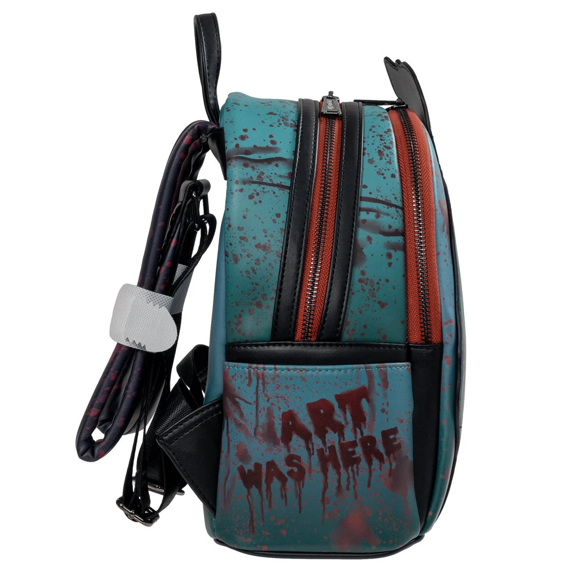 Terrifier Art the Clown Blood Splatter Glow-in-the-Dark Mini-Backpack - Entertainment Earth Exclusive