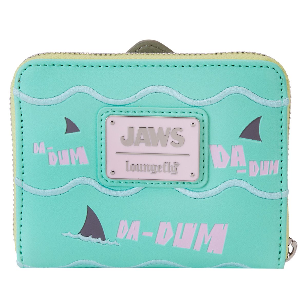 Jaws Glow-in-the-Dark Zip-Around Wallet