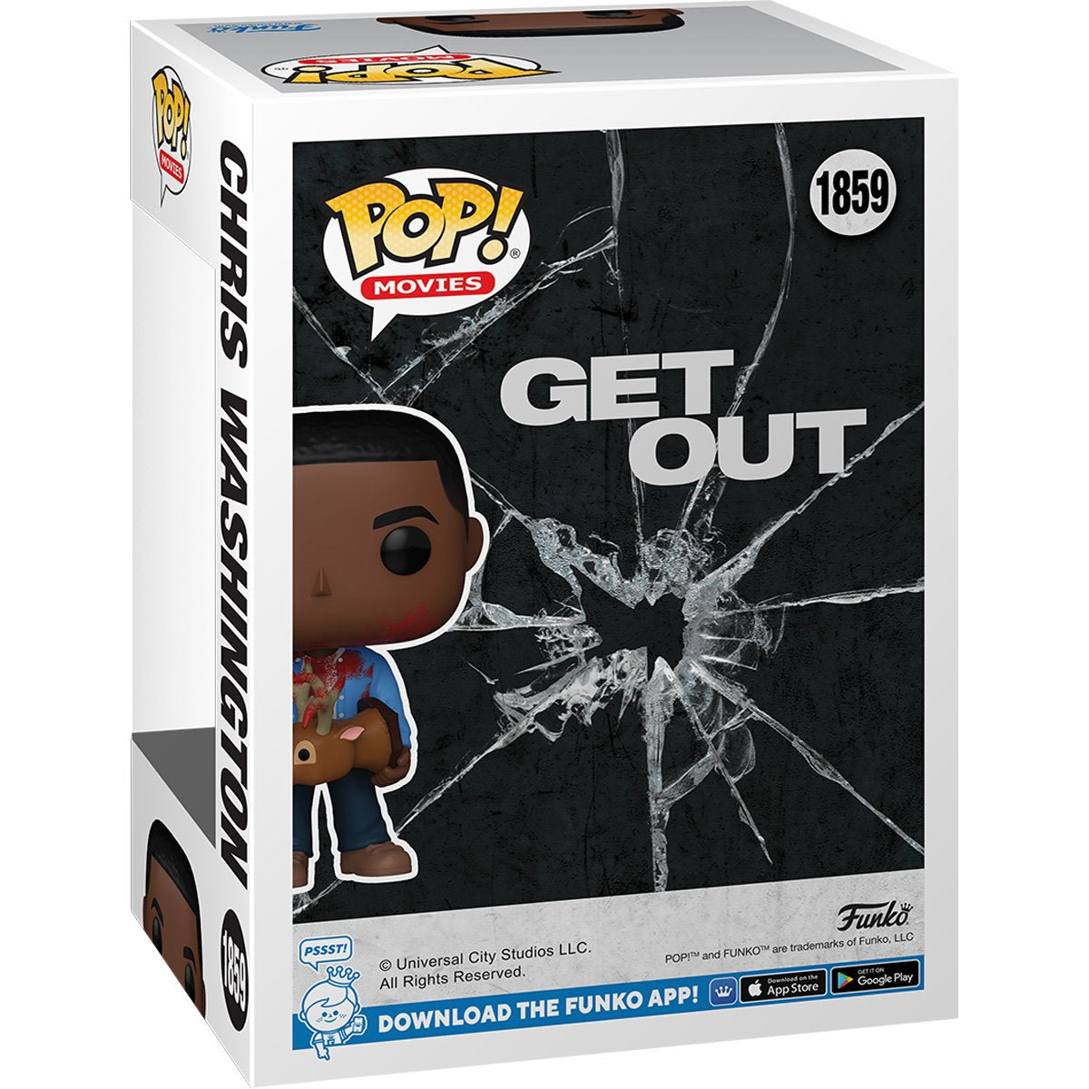 Get Out Chris Washington with Deer Head Funko Pop! Vinyl Figure #1859