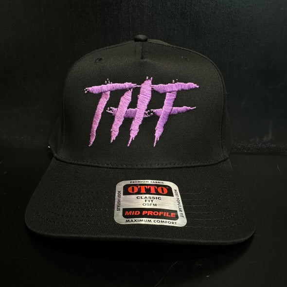 THF Hat - Black and Purple