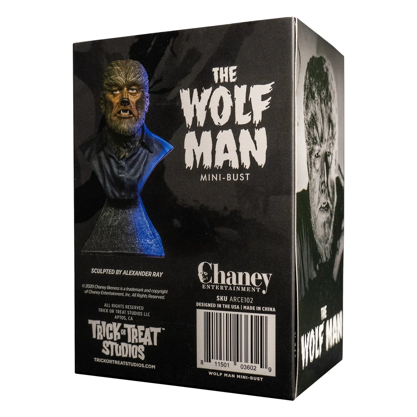 THE WOLF MAN MINI BUST