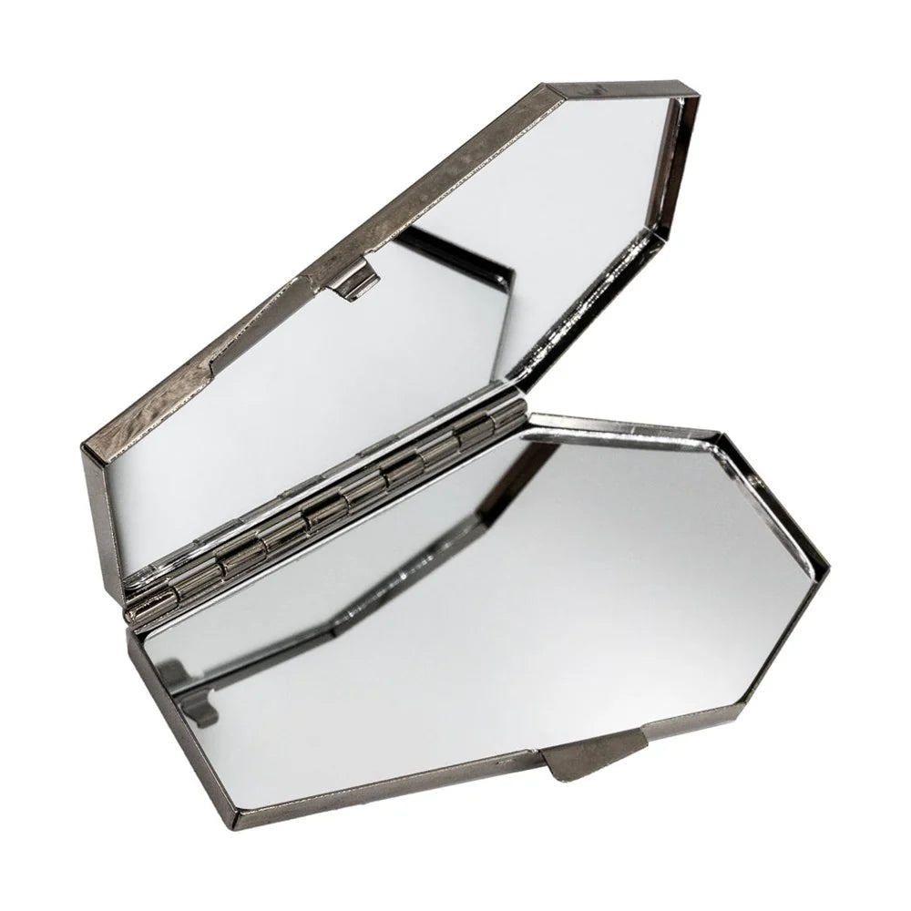 Vampira Silver Glitter Coffin Compact