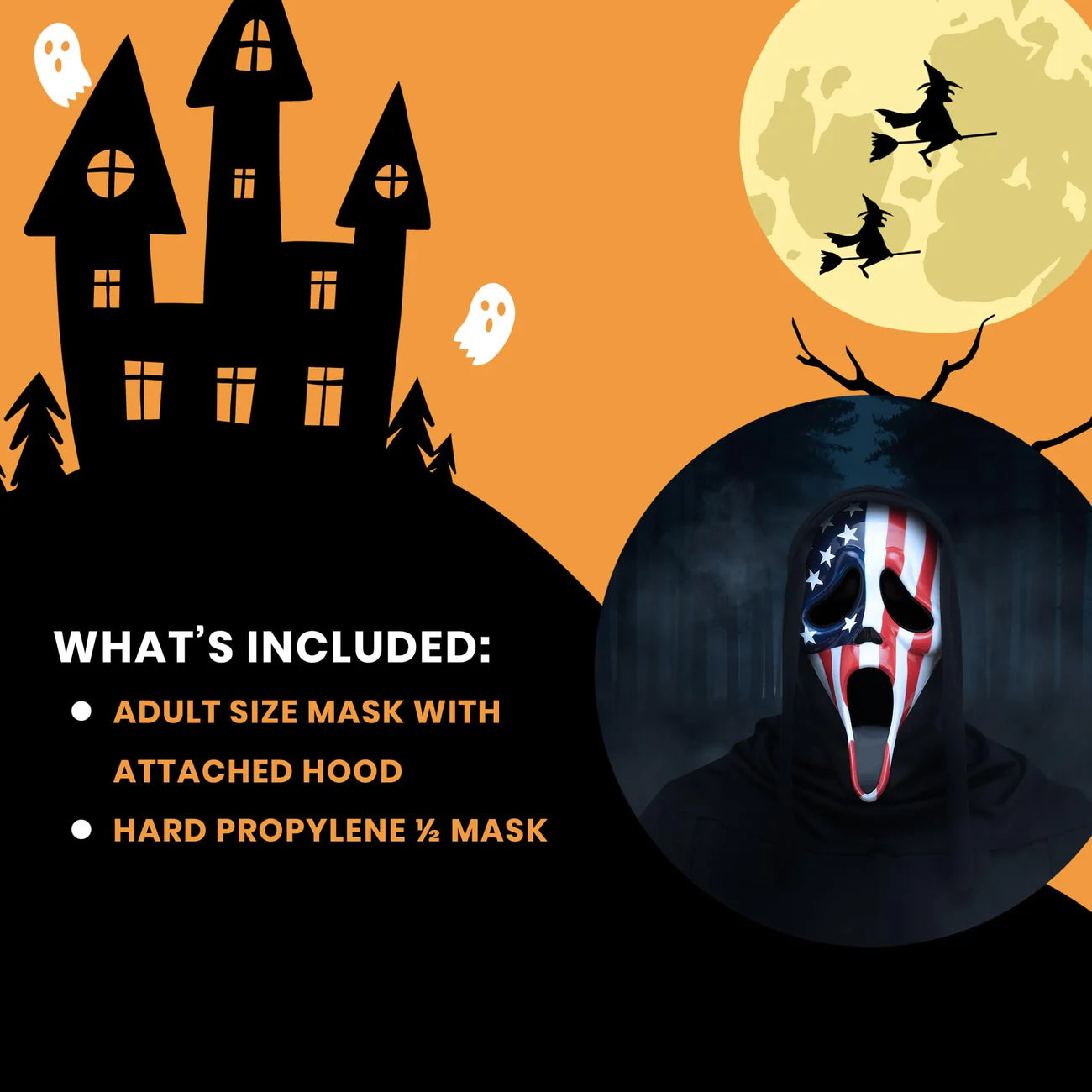 GHOST FACE PATRIOTIC MASK