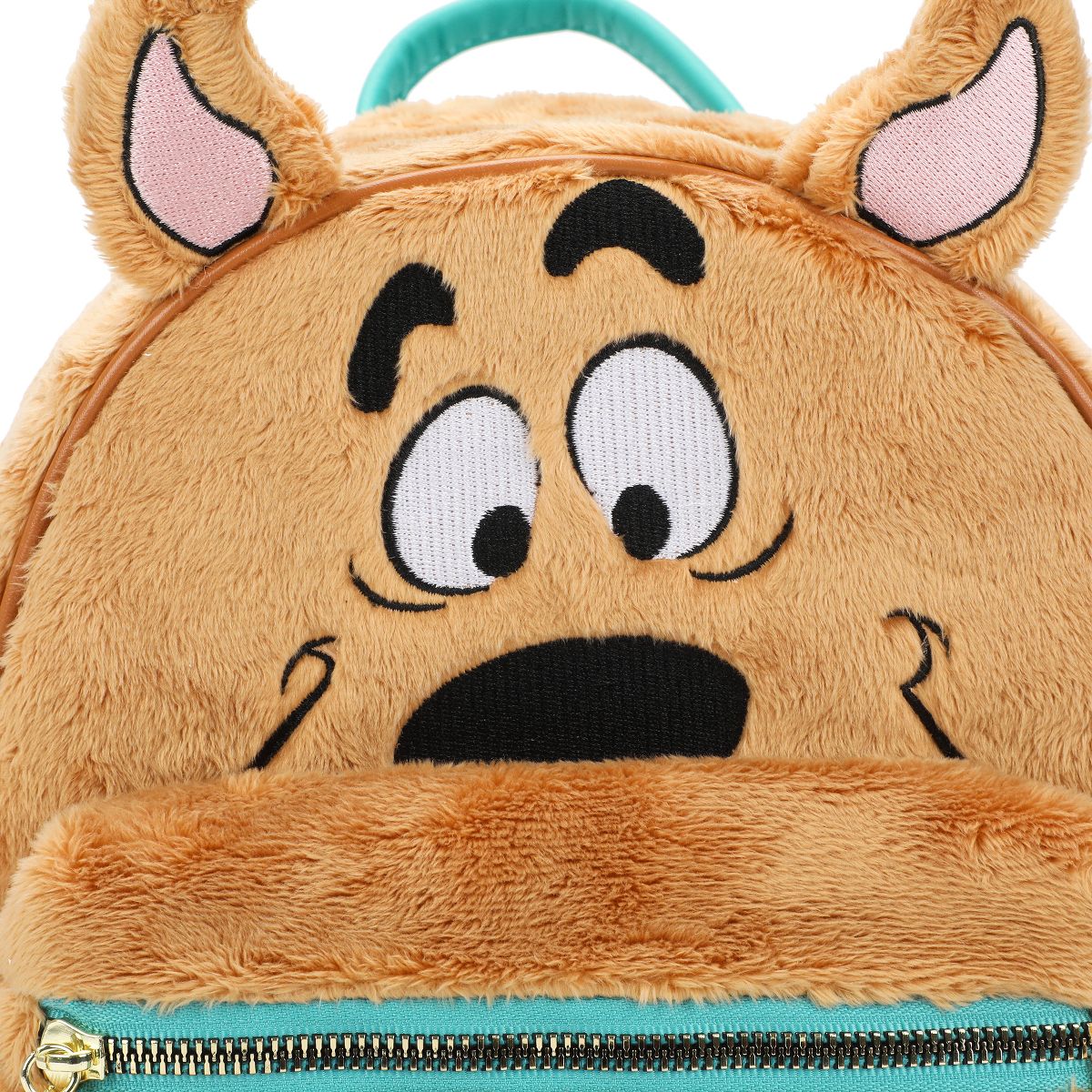 Scooby Doo Faux Fur 10.5" Brown Mini Character Backpack