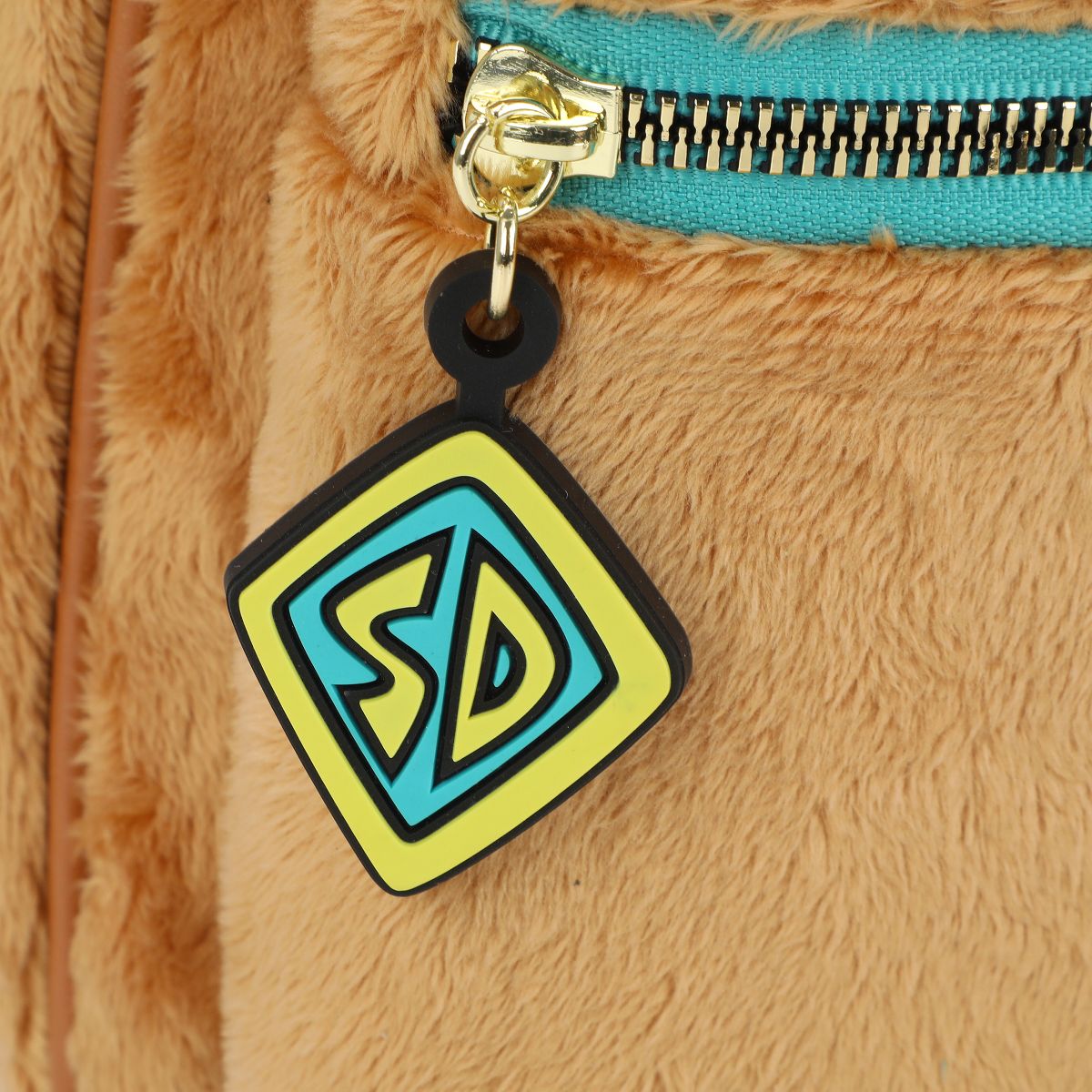 Scooby Doo Faux Fur 10.5" Brown Mini Character Backpack