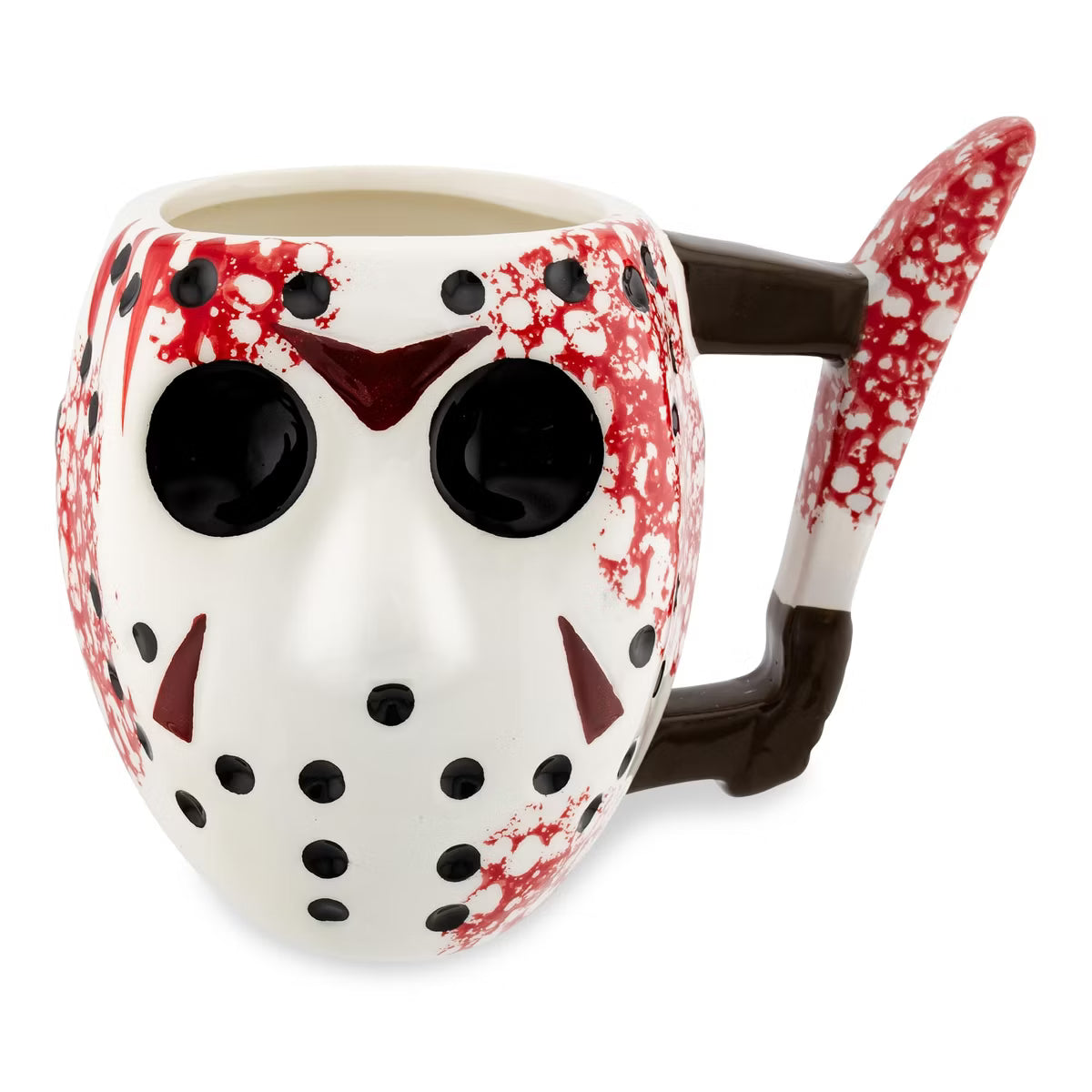 Friday the 13th Jason's Mask 3D Sculpted Ceramic Mug