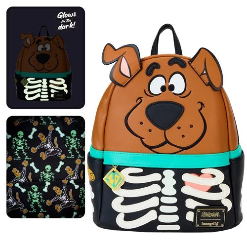 Scooby-Doo Skeleton Scooby Cosplay Mini-Backpack