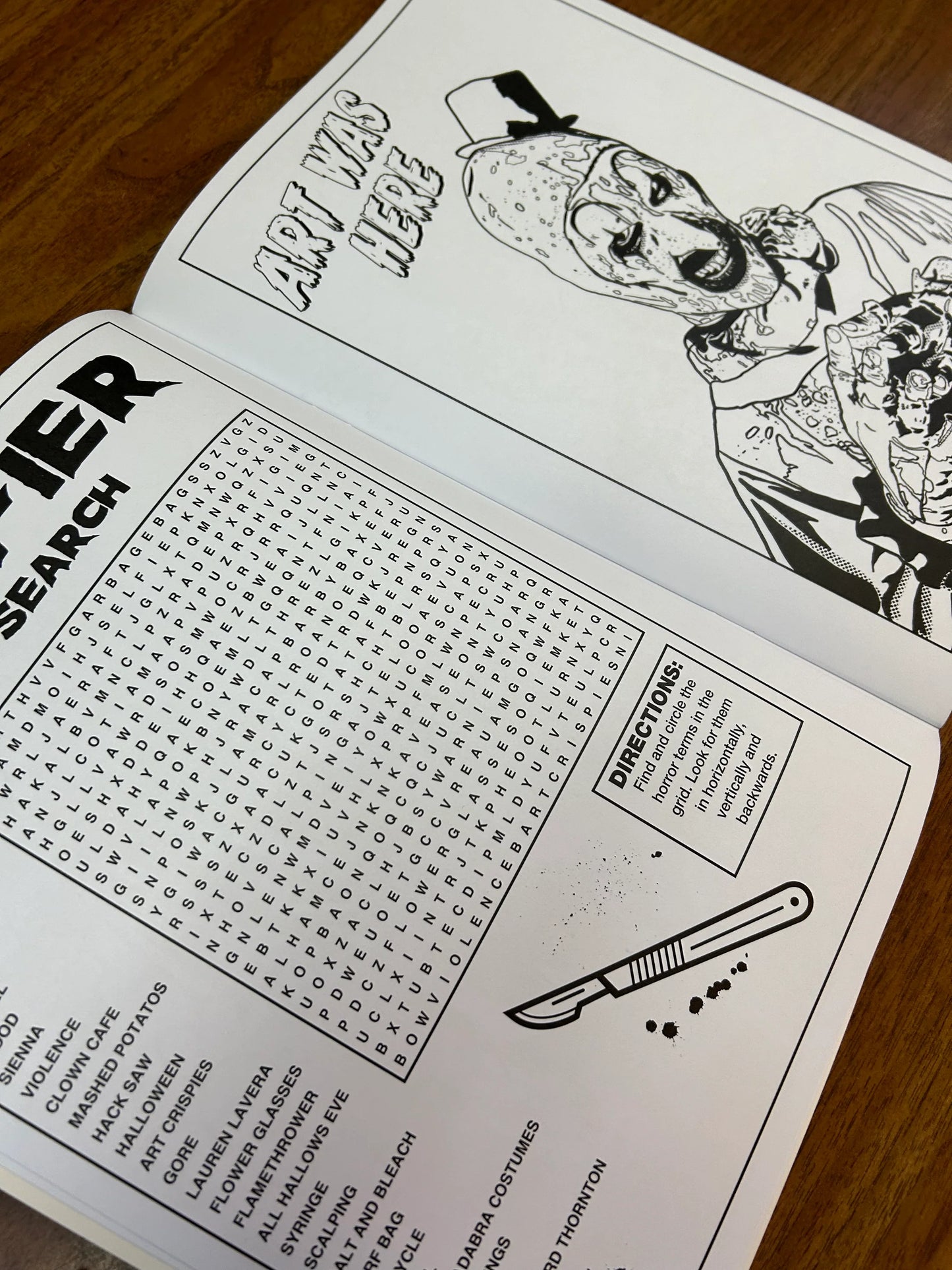 Color The Terrifier Officially Licensed Coloring Book