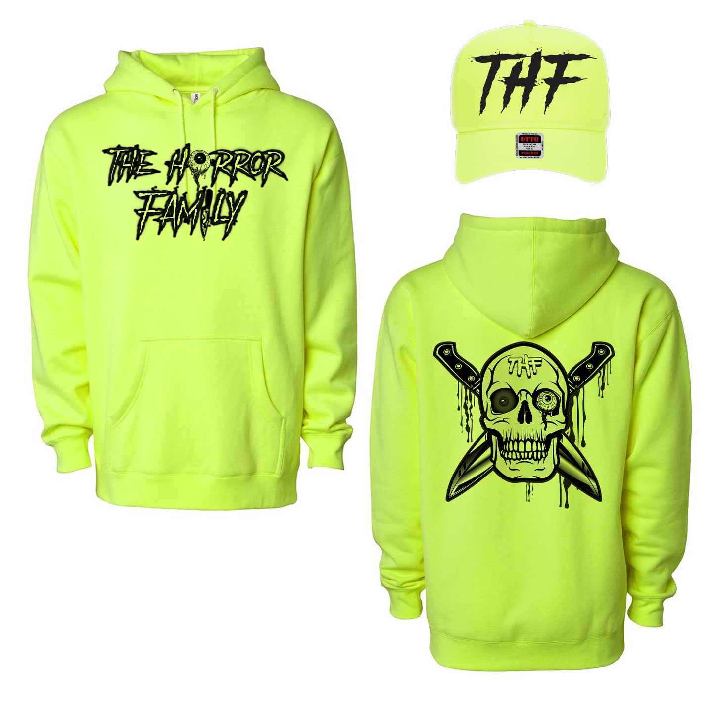 THF Hoodie - Neon Green