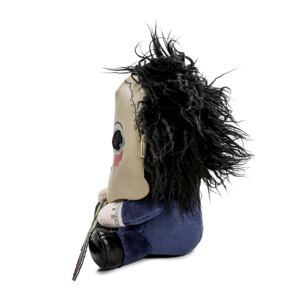 TEXAS CHAINSAW MASSACRE LEATHERFACE WITH PRETTY WOMAN MASK PHUNNY PLUSH