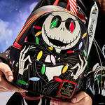 The Nightmare Before Christmas Jack Wrapped In Lights Light Up Glow Mini Backpack