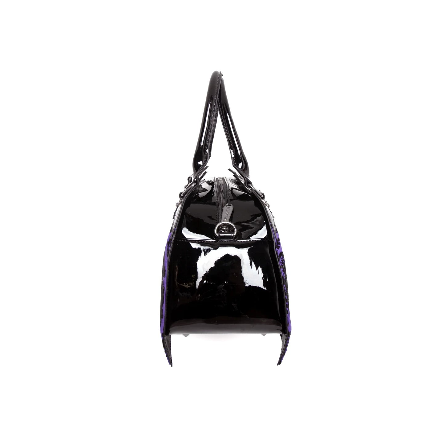 Damask Bat Handbag in Violet