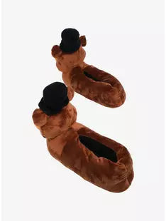 Five Nights At Freddy's Freddy Fazbear Plush Slippers