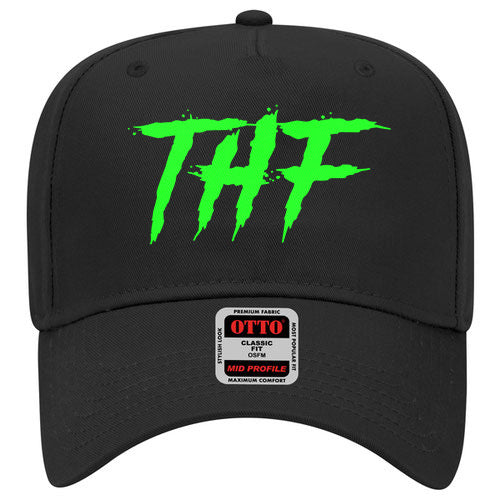 THF HAT (BLACK/GREEN)
