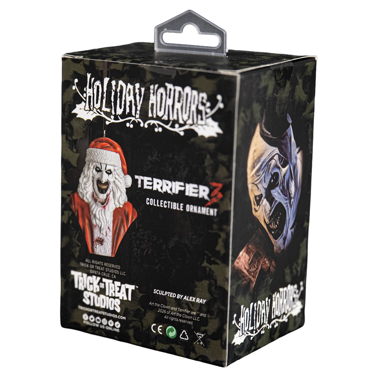 TERRIFIER 3 - SANTA ART THE CLOWN ORNAMENT
