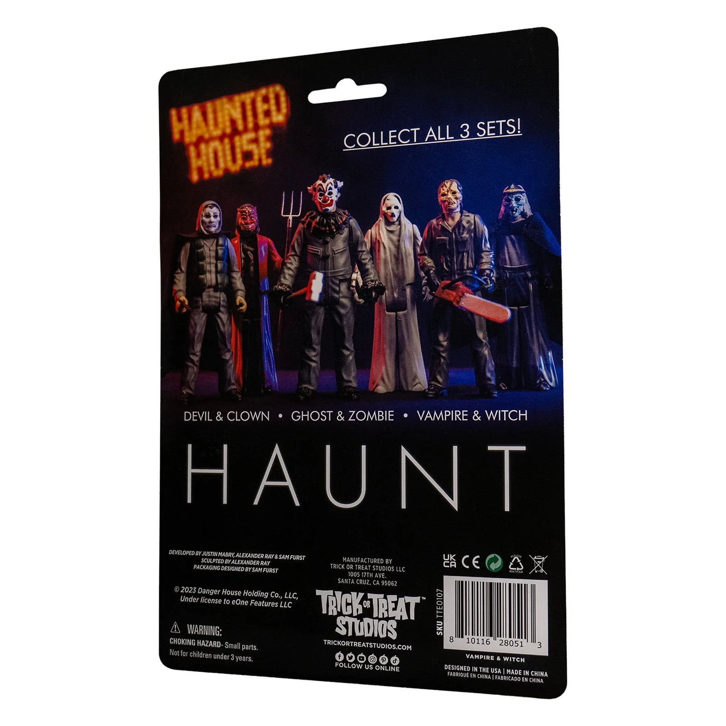 HAUNT- VAMPIRE & WITCH - 3.75" FIGURE 2 PACK