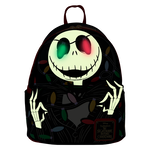 The Nightmare Before Christmas Jack Wrapped In Lights Light Up Glow Mini Backpack