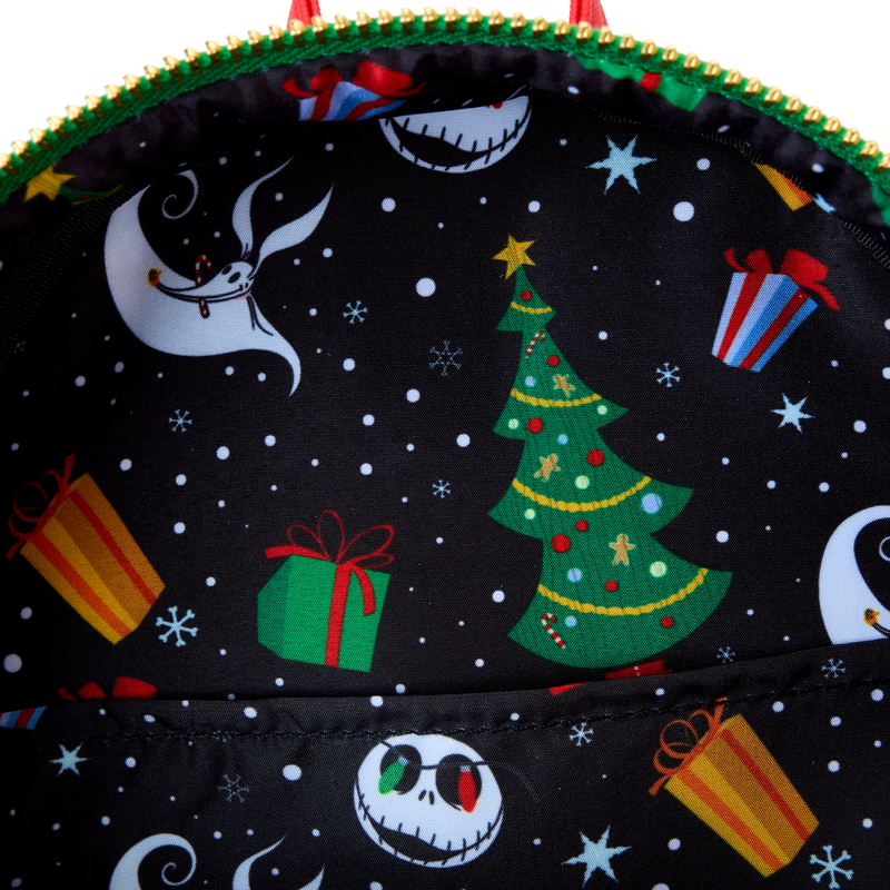 The Nightmare Before Christmas Jack Wrapped In Lights Light Up Glow Mini Backpack